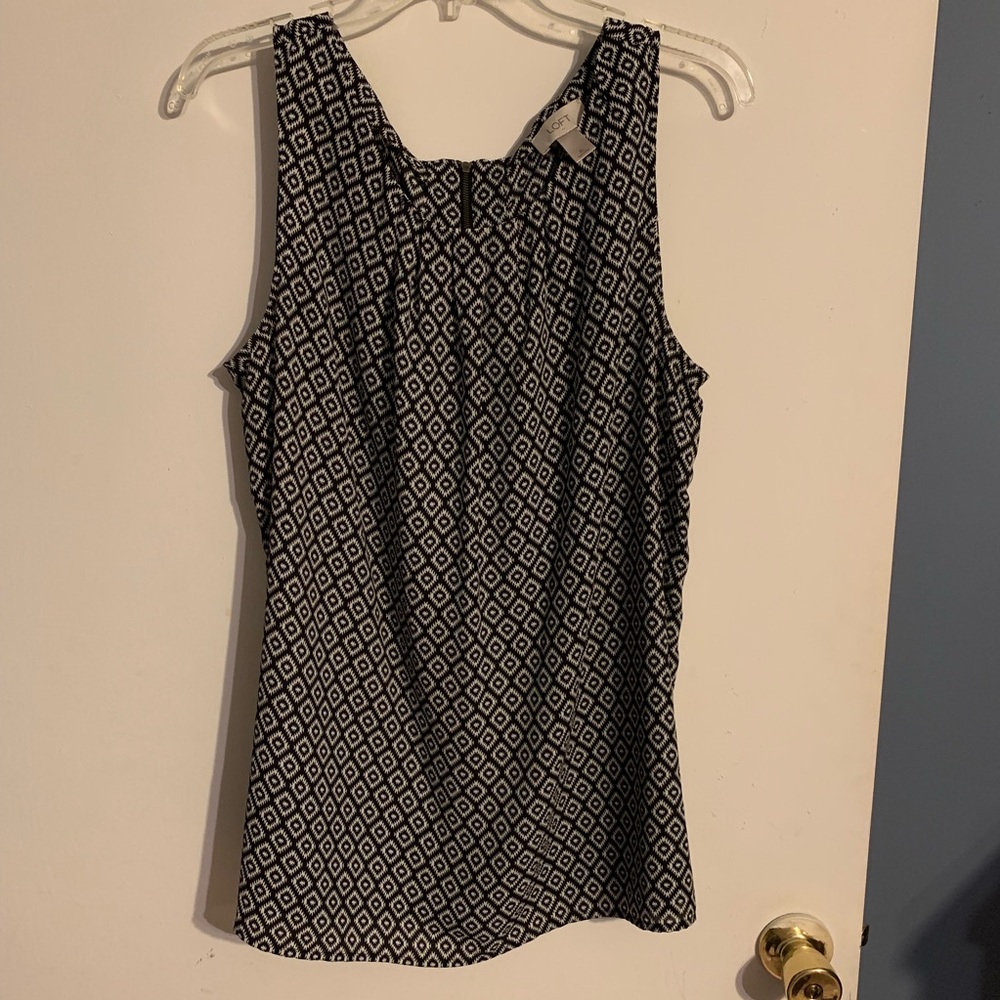 Loft Sleeveless Blouse.